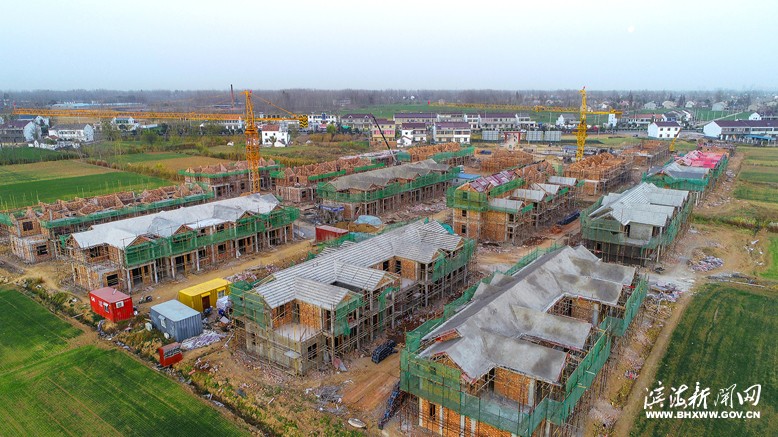 坎北街道果林村加快農(nóng)民集中居住點建設(shè)